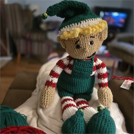 Handmade crocheted items