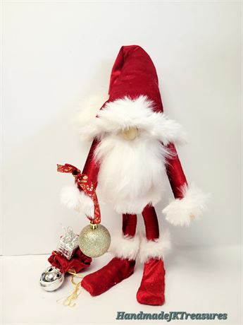 Santa Gnome 16" Poseable