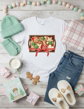Holiday Graphic Tees- Christmas Cookies #05