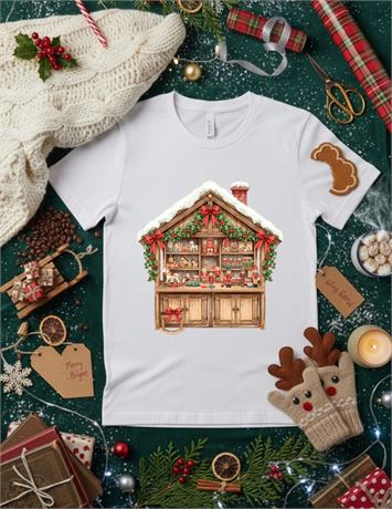 Holiday Graphic Tees- Christmas Market #04