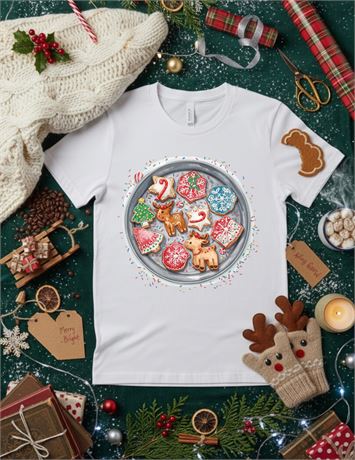 Holiday Graphic Tees- Christmas Cookies #03