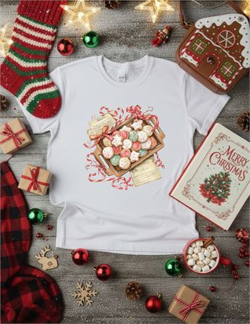 Holiday Graphic Tees- Christmas Cookies #01