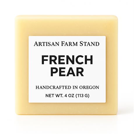 French Pear Bar Soap