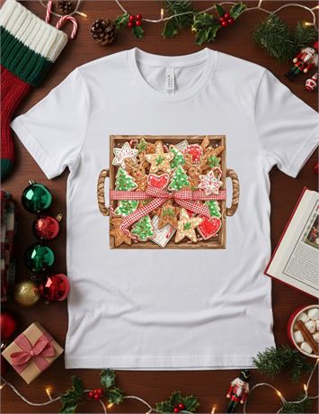 Holiday Graphic Tees- Christmas Cookies #06