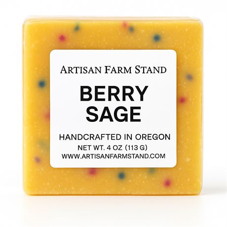 Berry Sage Bar Soap