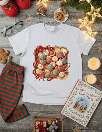 Holiday Graphic Tees- Christmas Cookies #02