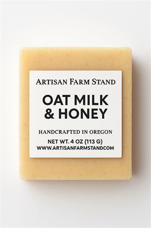 Oat Milk & Honey Bar Soap