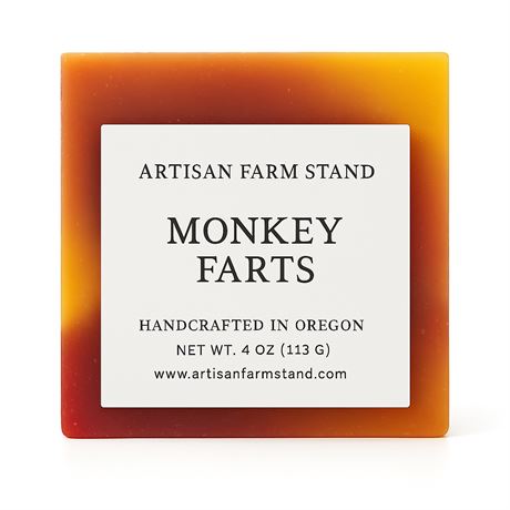 Monkey Farts Bar Soap