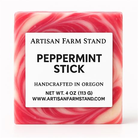 Peppermint Stick Bar Soap
