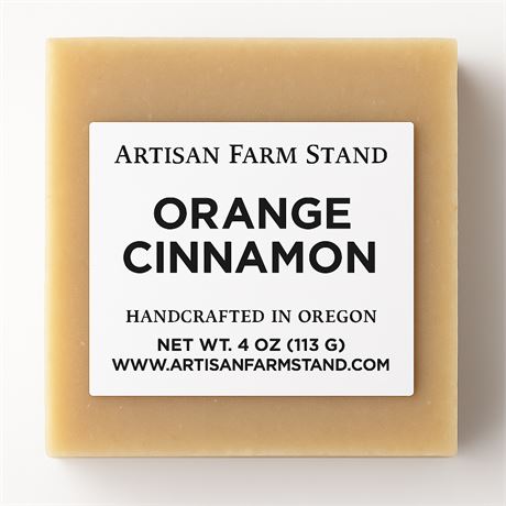 Orange Cinnamon Bar Soap